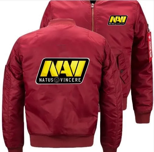Новинка 2020 мужская куртка бомбер с рисунком natus vincere Navi летающая зимняя