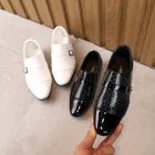 2021 детская обувь, свадебные кожаные туфли, мягкие на ощупь детские туфли в британском стиле для младенцев и мальчиков, Студенческая Повседневная обувь для выступлений
