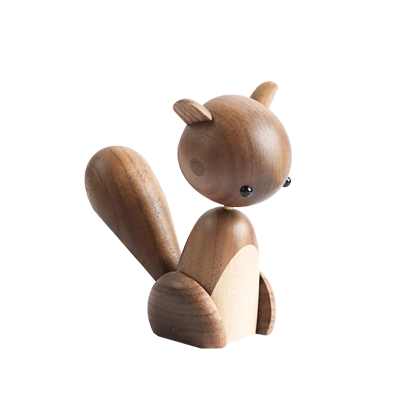 111 Декор скандинавский датский грецкий орех цельный деревянный домашний