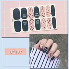 Recuerdame DA137 14 подсказок Beatuy ногти мрамор полное покрытие лак для ногтей Обертывания клей для дизайна ногтей украшения маникюрные инструменты оптовая продажа