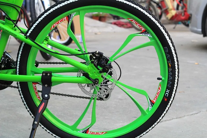 

ACCRUE Magnesium Alloy Wheels 26 Inch Cassette Disc Mountain Bike Wheel Set Bearing Wheels