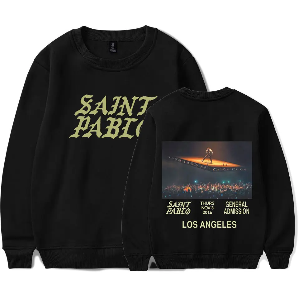 

Kanye West Saint Pablo Tour Pullover Lfeel Like Pablo Travis Scott Cactus Jack Pullovers Hip Hop Harajuku Sweatshirt Streetwear