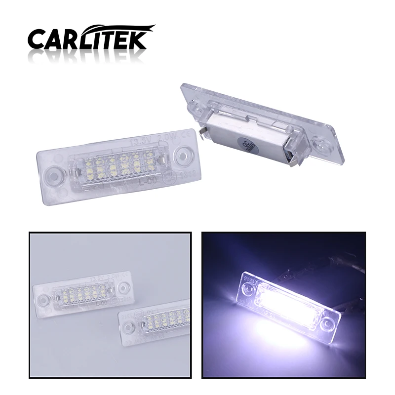 Для VW Passat 3528 SMD светодиоды номерные знаки для Caddy MK3 Golf Piug Jetta MK5 Volkswagen (VW) Touran 1T Skoda Super