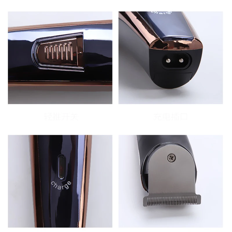 Машинка для стрижки волос surker электрический триммер бороды беспроводная