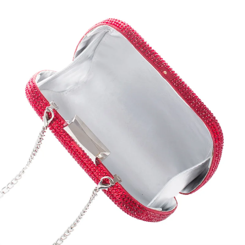 

Purses And Handbags High Quality Dinner Bag Diamond Clutch Ladies Case Purse Fashion Sweet Chain Wallet Hand Bags
