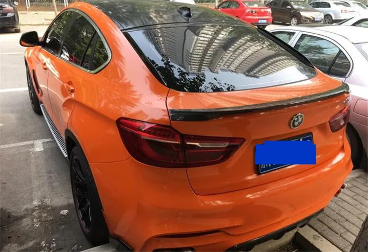 Спойлер для BMW X6 высококачественный спойлер из углеродного волокна P Performance Style 2015