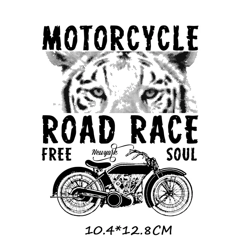 Термоклейкие нашивки мотоциклетные термоперенос для одежды байкерские значки