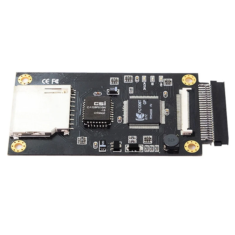 SD SDXC MMC Card To 1.8 Inch ZIF &amp IDE 50 Pin HDD Adapter with 40 LIF Flat Cable |