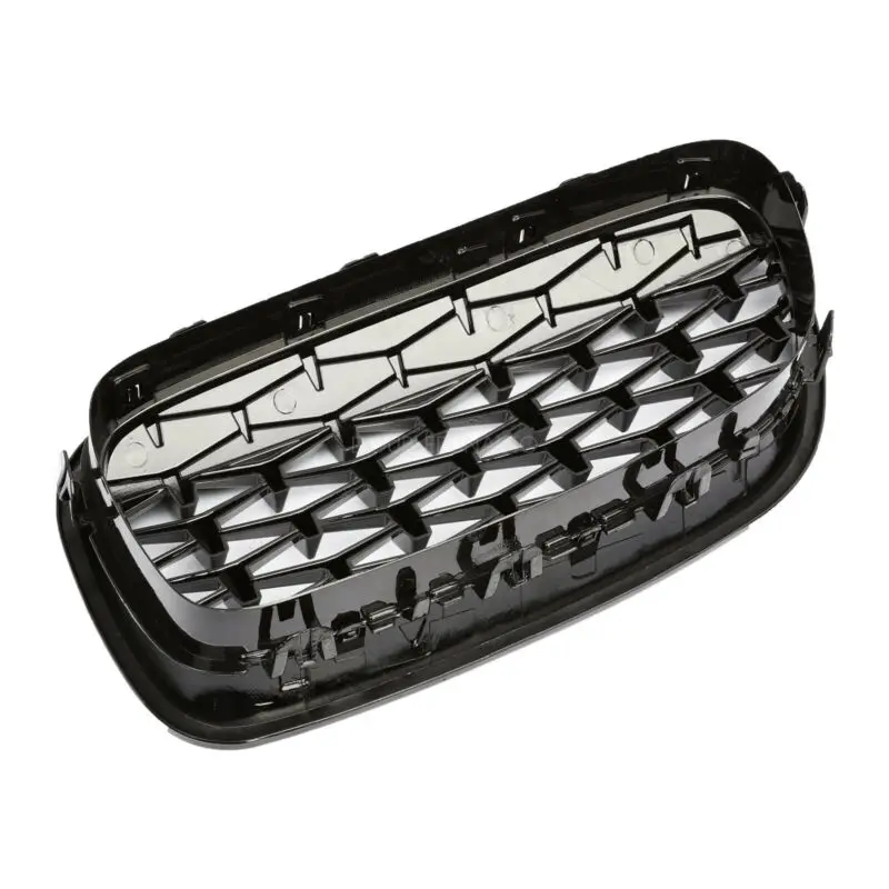 

2pcs Gloss Black Front Kidney Grille Grill Racing Grills For BMW 5 Series F10 F11 528i 535i 4D M5 2010-2016