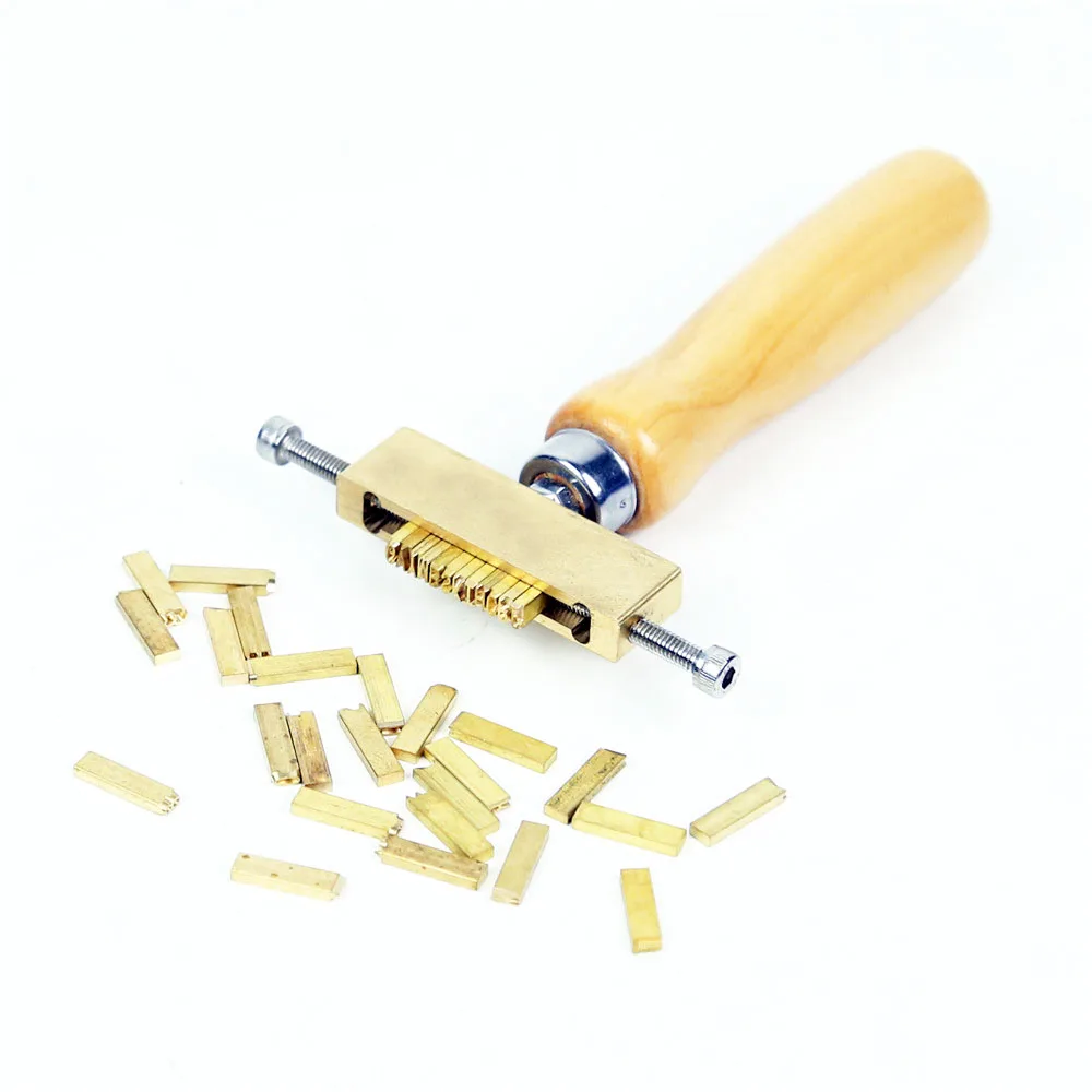 RCIDOS ручной огонь нагревание латунные буквы Горячая фольга штамповочные