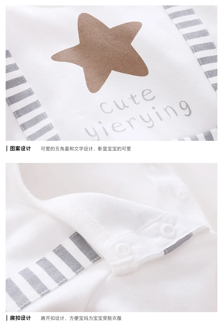 Новинка 2019 года летняя детская одежда для маленьких джентльменов цельнокроеная