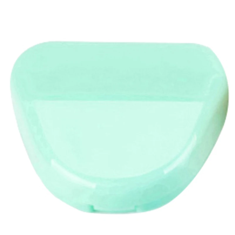

1pc Plastic Denture Storage Box Case Denture Storage Case Dental False Teeth Appliance Container Storage Box