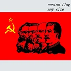 Флаг коммунизма zwjflagshow, 90x150 см, Маркс Энгельс, Ленин, Сталин, СССР, советская эмблема, флаги, полиэстер, ткань, подвесной баннер