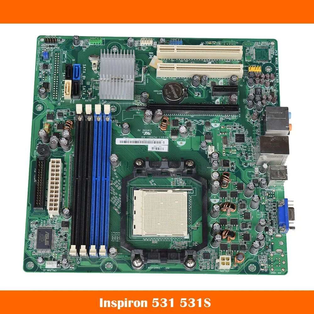 

Desktop Mainboard for DELL Inspiron 531 531S M2N61-AX C61 RY206 CN-0RY206 Motherboard Fully Tested