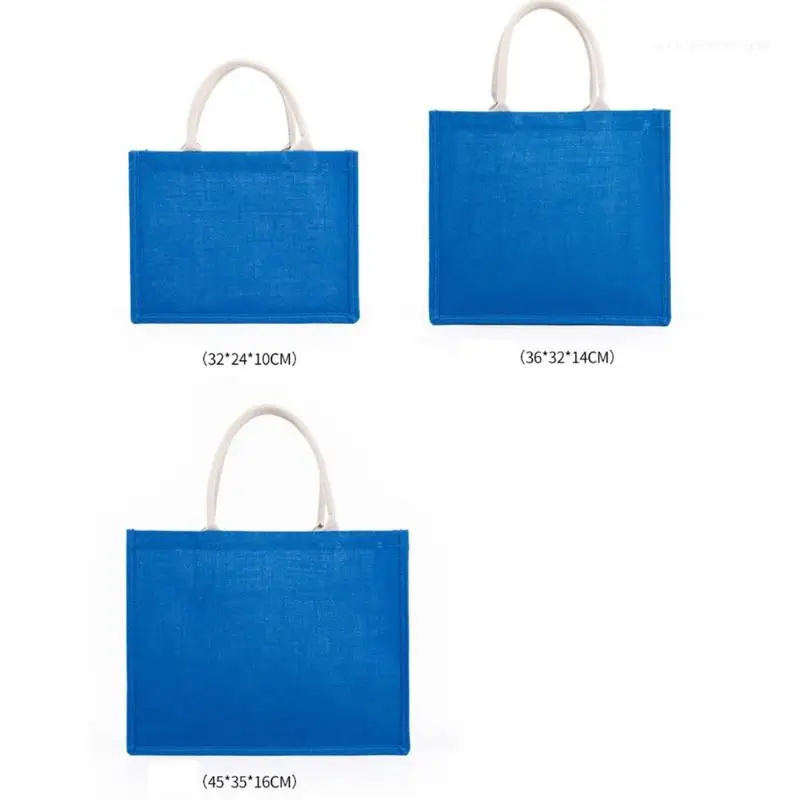 

«Тоут» из Мешковины Джутовая сумка-тоут с ручками, ламинированная, интерьерная, свадебный подарок подружке невесты сумки, экологически чис...