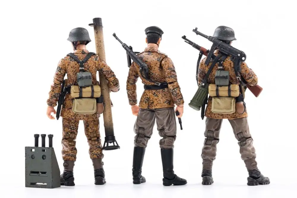 Экшн-фигурки JOYTOY JT0555 времен Второй мировой войны немецкий вермахт осень камуфляж