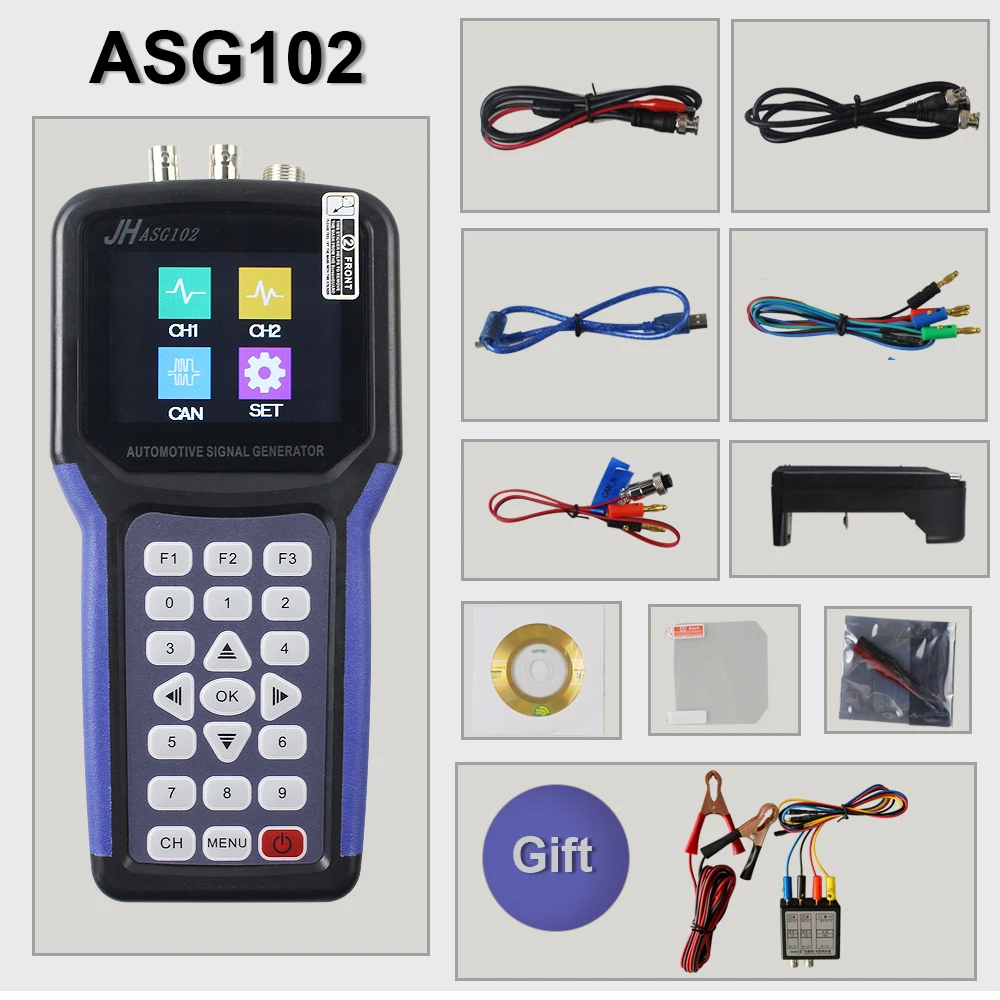 Профессиональный автомобильный генератор сигналов с бесплатным соленоидным