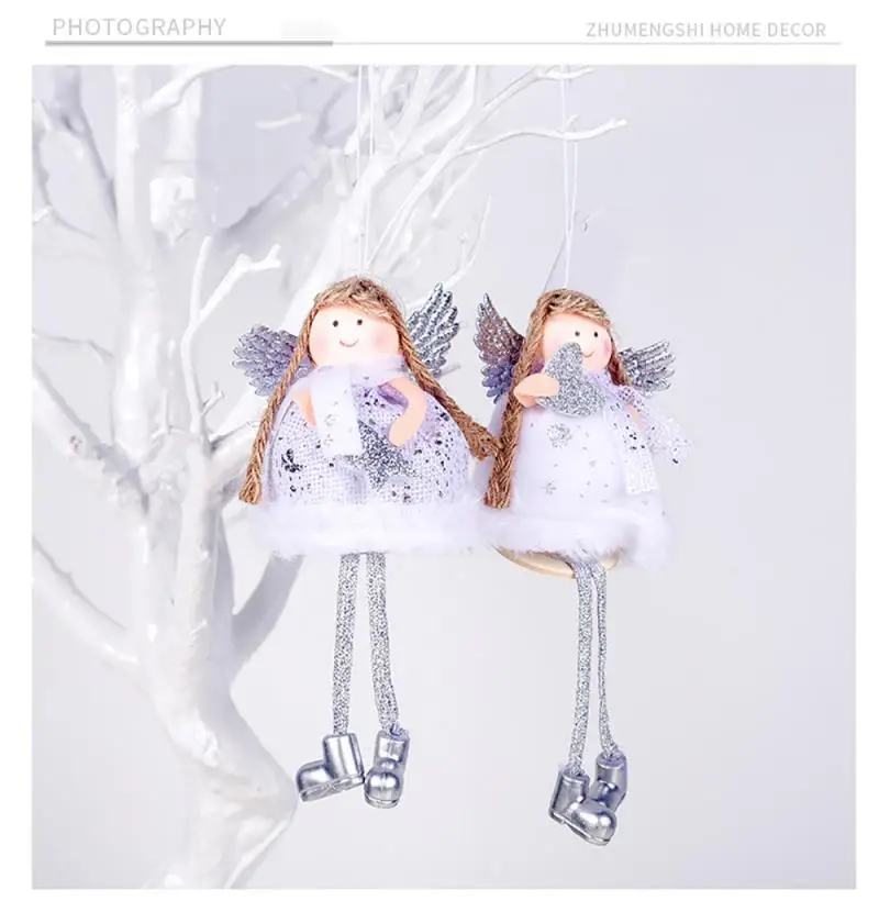 Рождественское украшение для дома ангел рождественские украшения детские