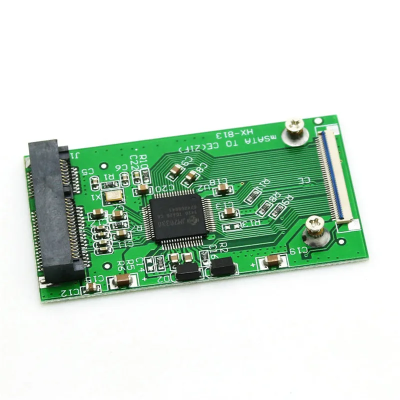 MINI PCI-E mSATA SSD твердотельный накопитель к 40-контактному интерфейсу ZIF (CE) Адаптерная