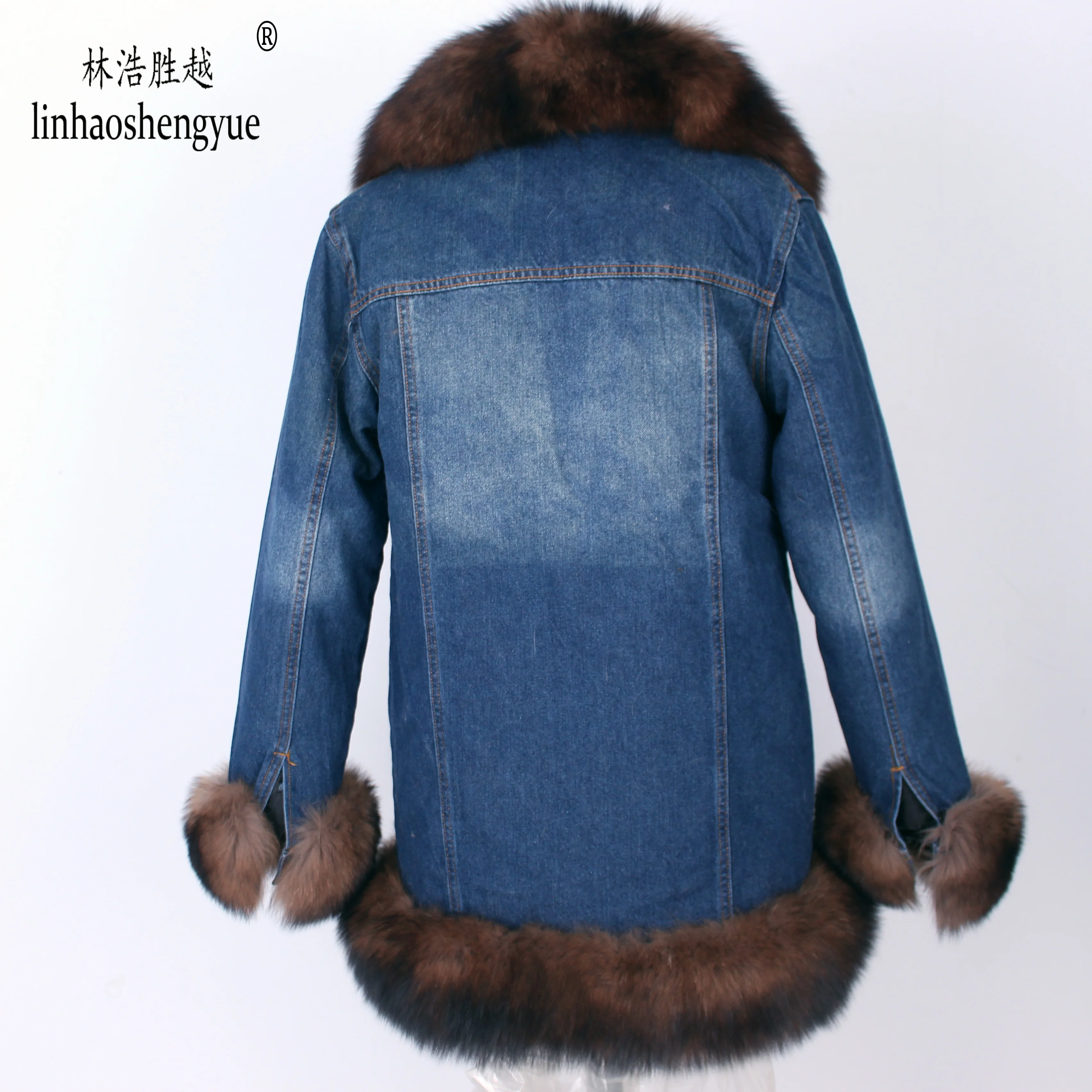 linhaoshengyue   Fox fur coat