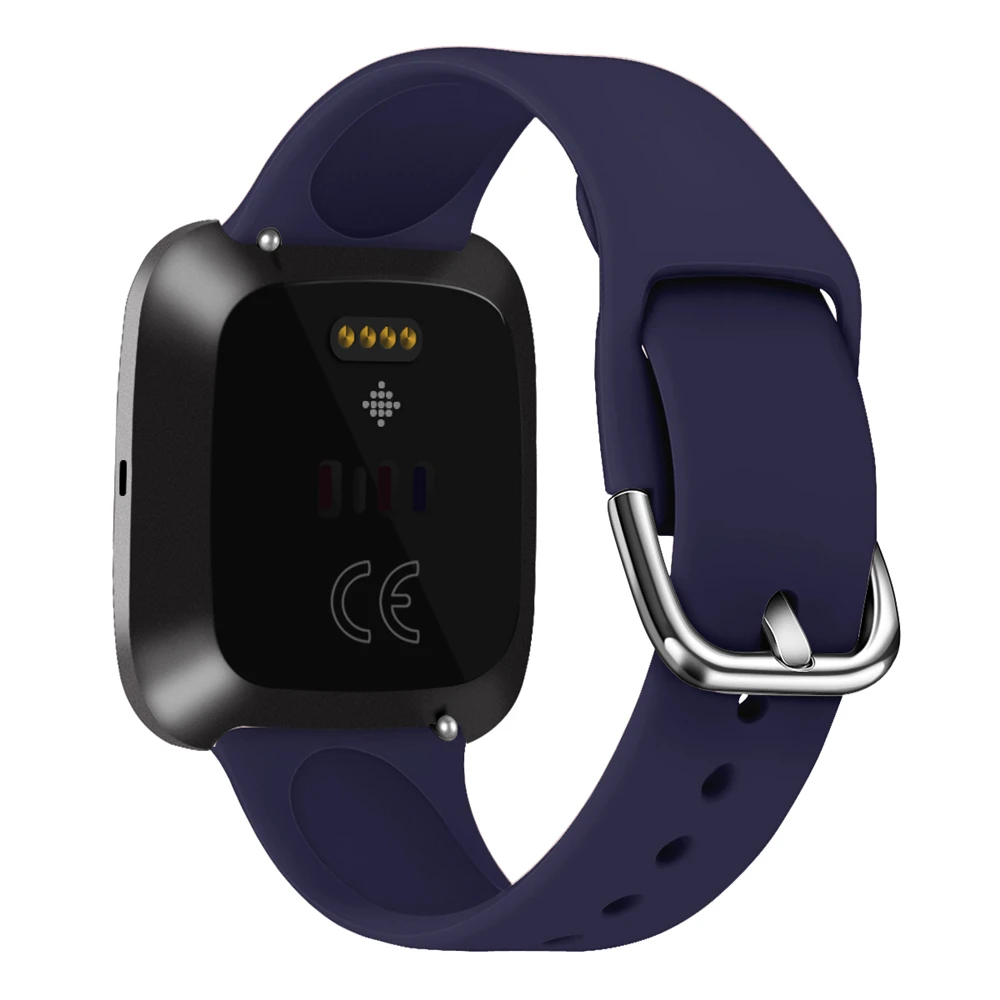 Ремешок сменный мягкий для Fitbit Versa 2 1 Lite классический спортивный силиконовый