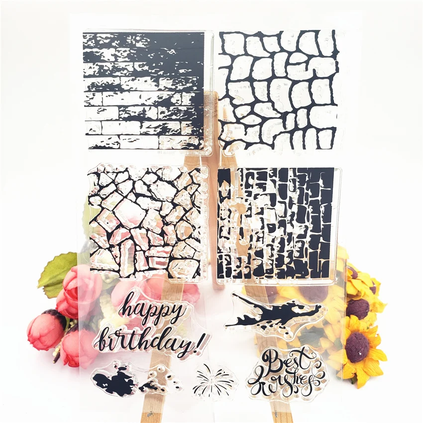 Настенный текст Искусственная резина для рукоделия декоративная Скрапбукинг