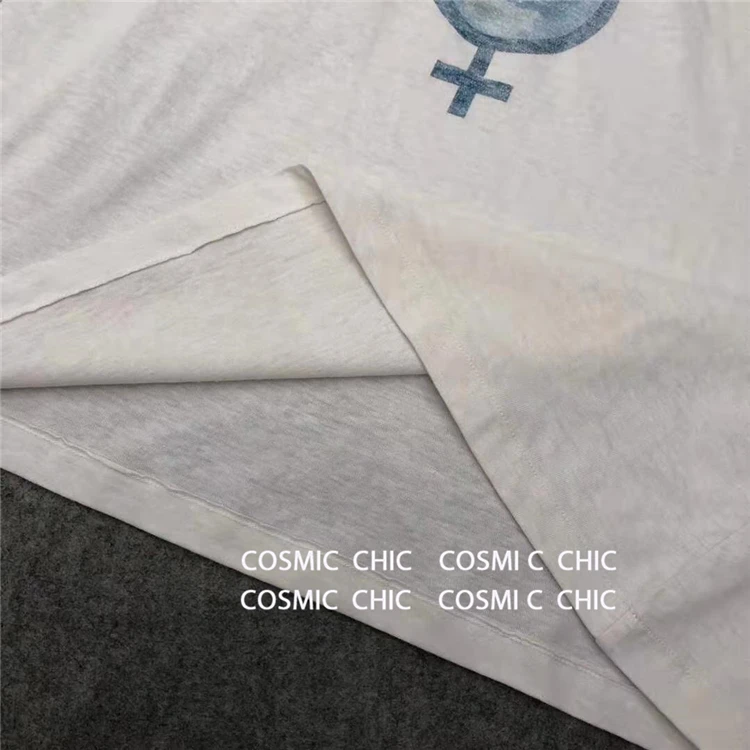 Cosmicchic, осенняя Феминистская футболка, короткий рукав, с буквенным принтом, хлопок, лен, футболка с принтом Sisterhood Global, футболка