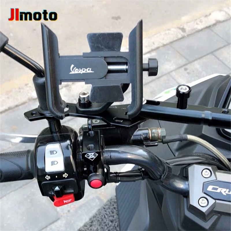 

Держатель для телефона на руль GPS, для мотоцикла, с ЧПУ, для Vespa GTS 125, 250, 300, Granturismo 125, 200, S125, S150