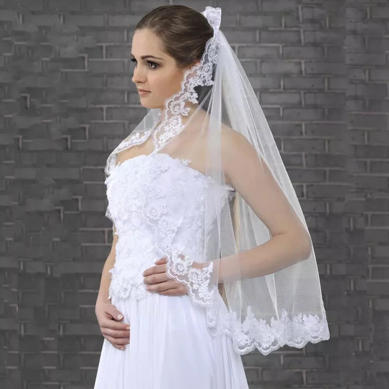 

Женская короткая фоторамка с одним слоем с расческой свадебные аксессуары