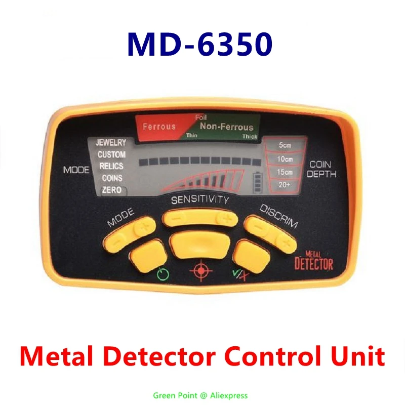 Главный блок управления MD 6350 для металлоискателя подземный металлоискатель