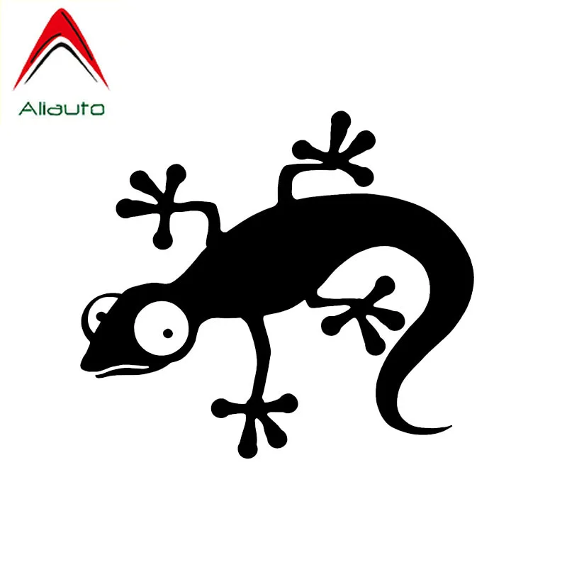 

Aliauto Cover Scratch Car Sticker Coolest Lizard Chameleon Gecko Decor High Quality Vinyl Accessories PVC Decal for VW,14cm*12cm