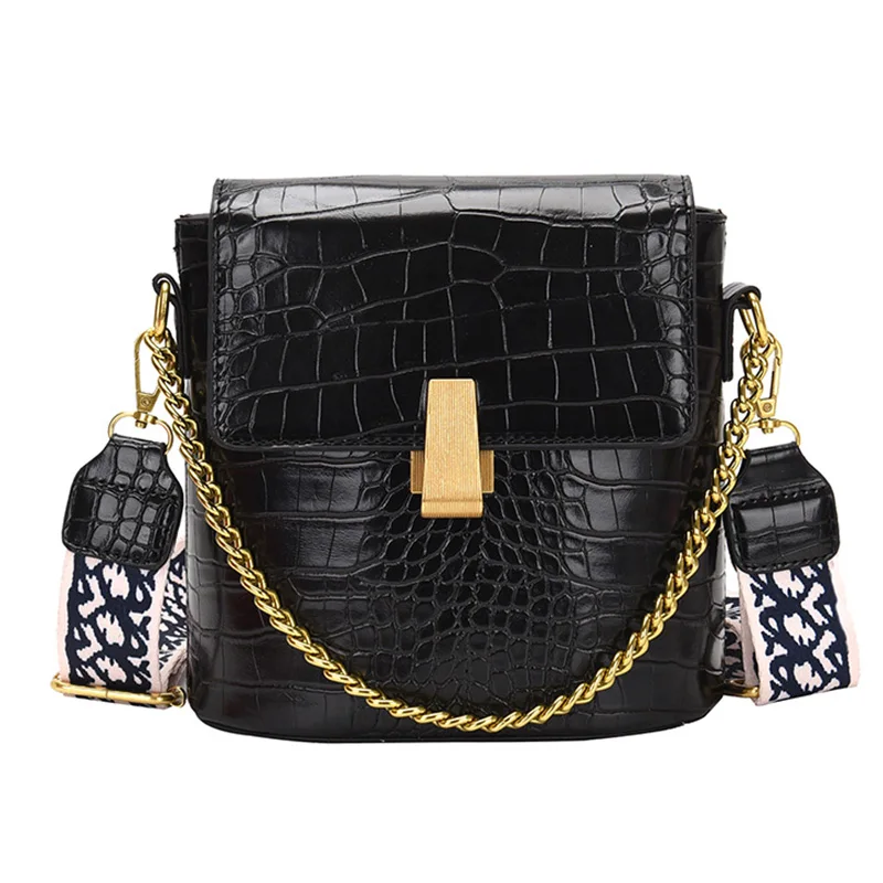 Кожаная сумка для женщин черная из искусственной кожи роскошные сумки девушек