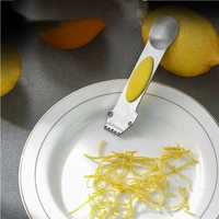 1pc three in one lemon peeler stainless steel zester grater kitchen gadgets orange citrus fruit grater peeling knife bar