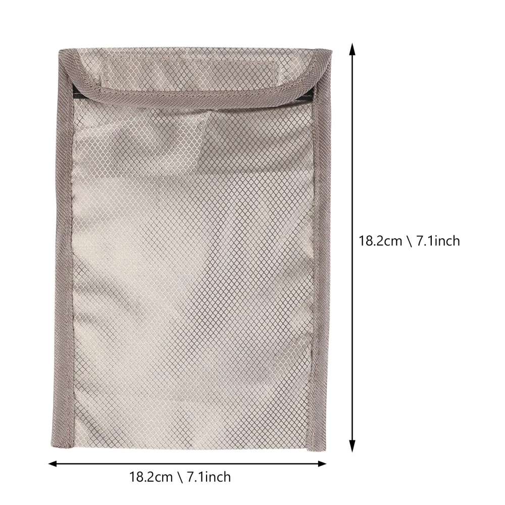 

1pc Cellphone Signal Blocking Bag Phone Case for Privacy Protection (Silver)