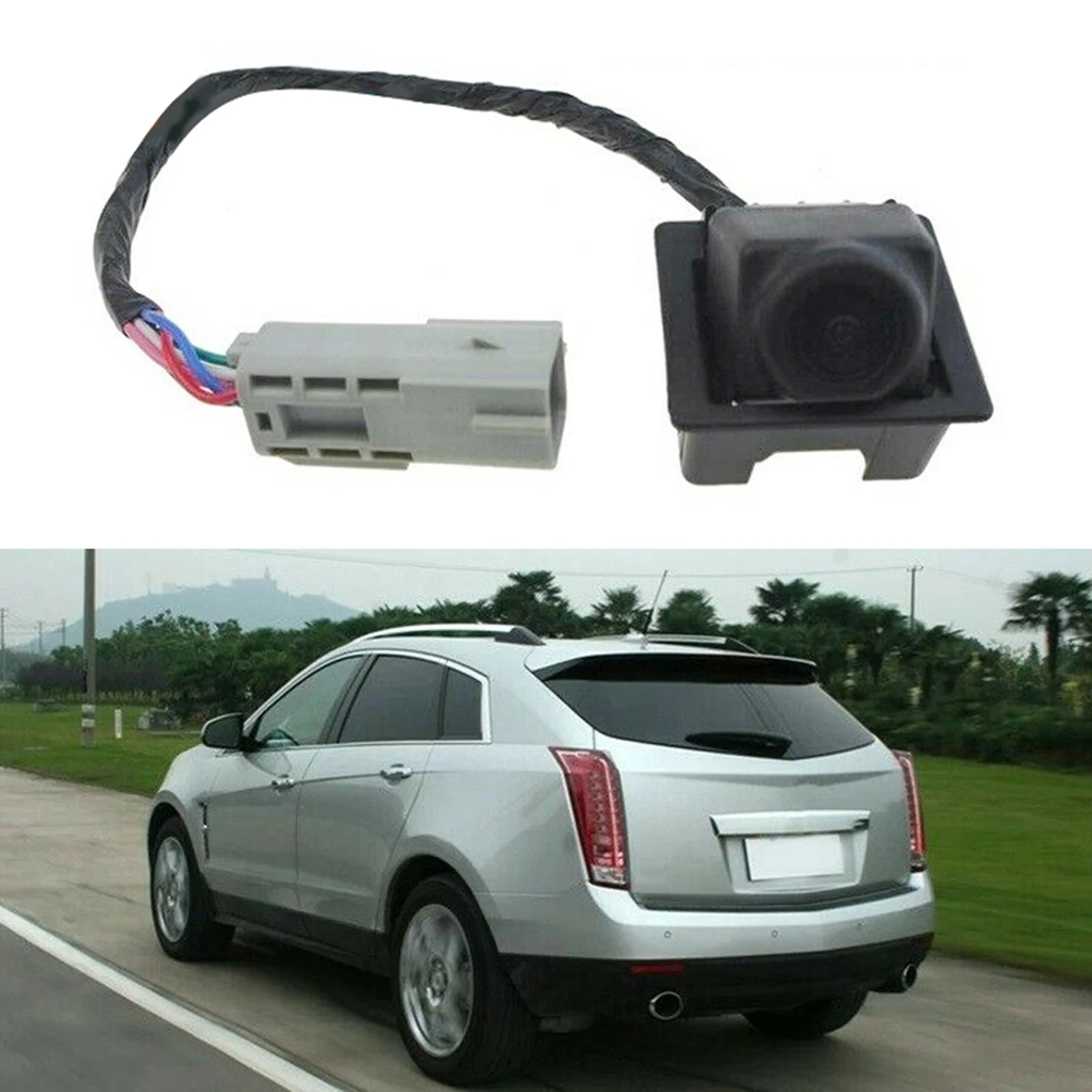 

Cadillac SRX 2010-2016 HD Night Infrared RearView Backup Camera