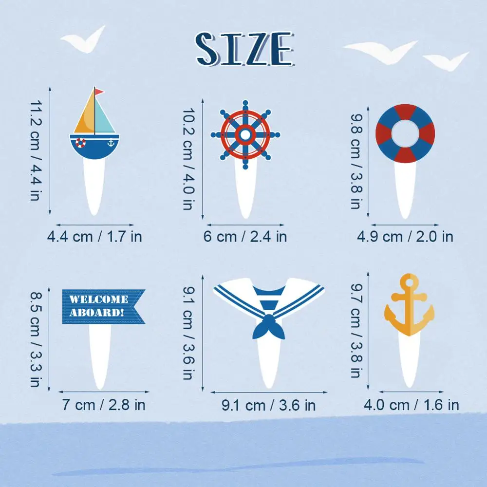 Морской реквизит для Фотокабины 21 шт. морской матрос украшения первого дня