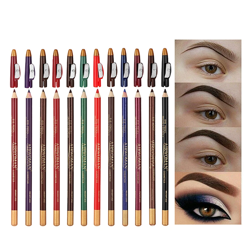 1 шт. 12 цветов женский профессиональный водонепроницаемый и от потения стойкий