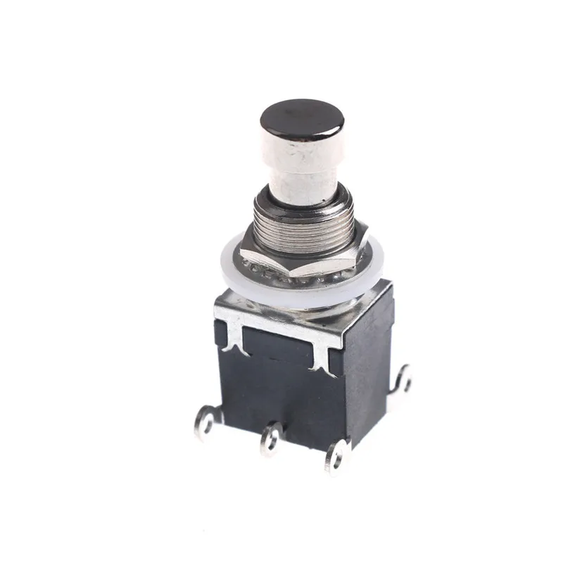 6pins DPDT моментальный Stomp ножной переключатель для гитары AC 250V/2A 125V/4A|Деревянные