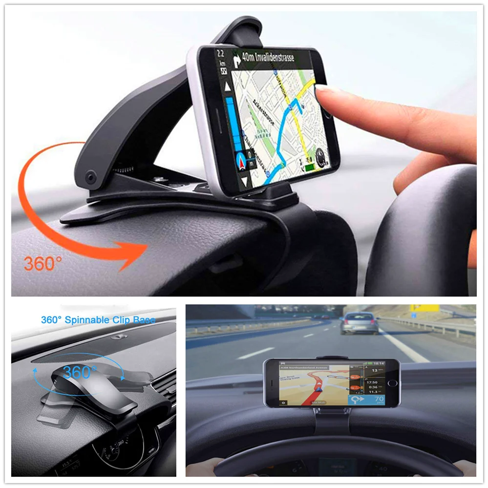 

Car Phone Dashboard Holder Mobile auto Mount for Fiat Fiorino 595 500 500S Toro Fullback Aegea 500X Argo 500L 124