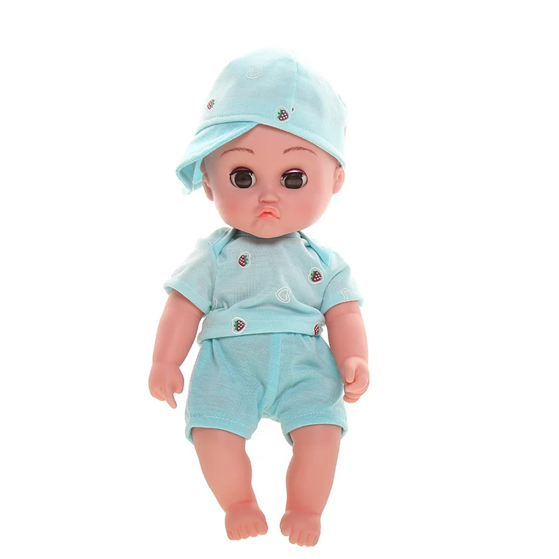 

simulation eye movement to comfort sleeping rebirth doll vinyl reborn toy kids Birthday Gifts early education waterproof