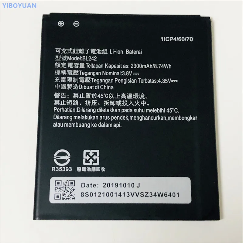 Аккумулятор BL242 3 8 В 2300 мАч для Lenovo Vibe C A2020 A2020a40 5 0 дюйма аккумулятор|batteries batteries|lenovo