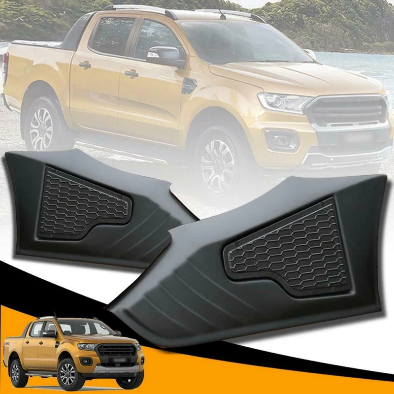 2 шт. декоративная накладка на боковое отверстие автомобиля для Ford Ranger T6 T7 2016 2017 2018