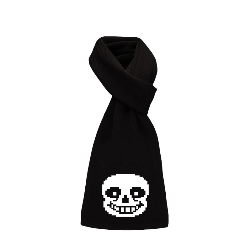

Undertale Sans Skull Heart Printed Scarf Winter Men Women Unisex Warm Shawl Scarf Soft Wrap