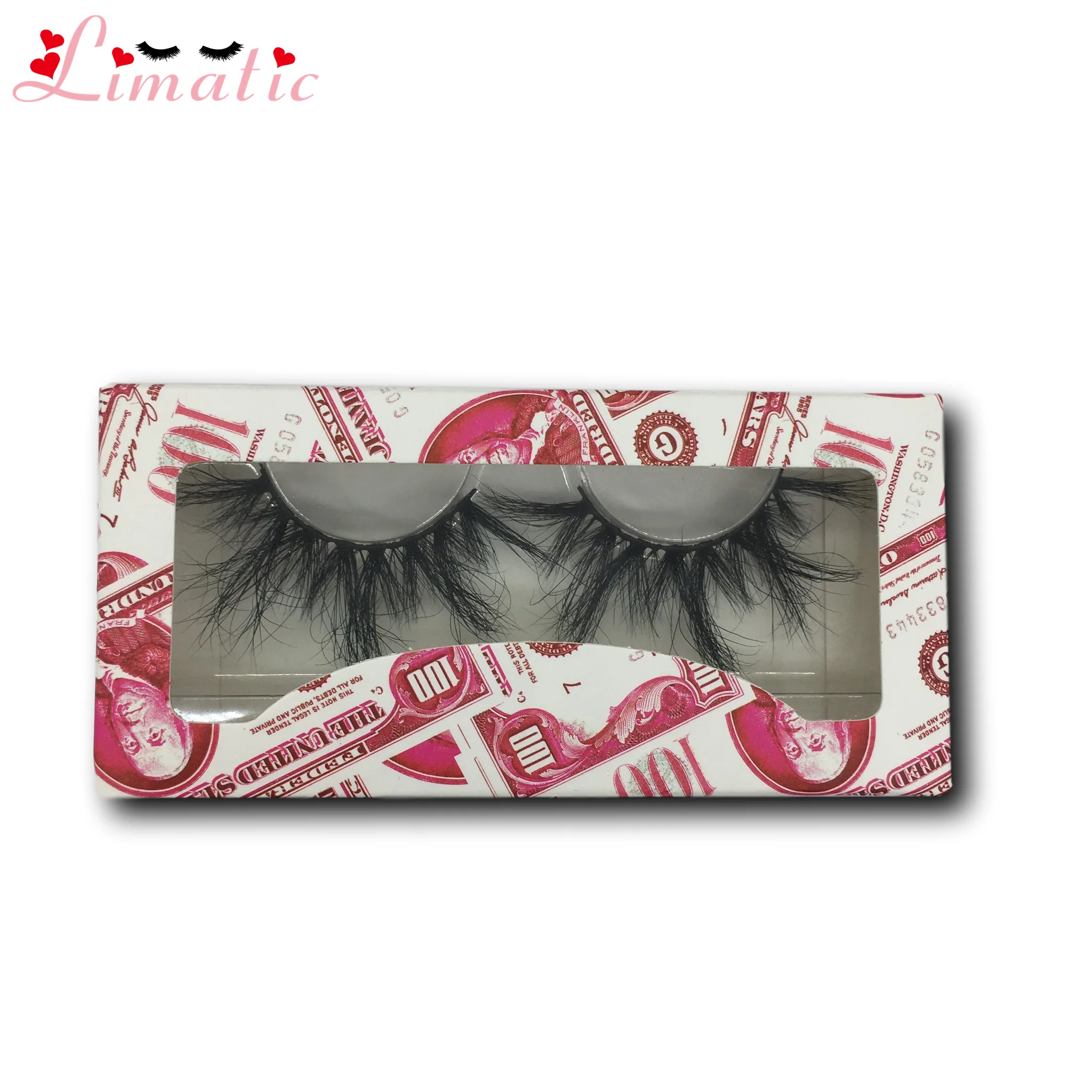 25 мм норковые ресницы dolпри индивидуальные коробки упаковка для ресниц пушистая