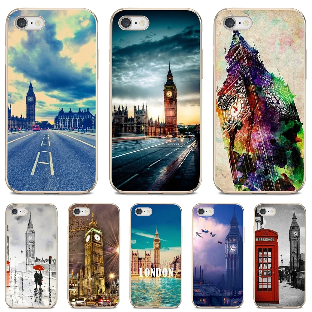 

UK British London Big Ben For iPhone 10 11 12 13 Mini Pro 4S 5S SE 5C 6 6S 7 8 X XR XS Plus Max 2020 Cell Phone Case