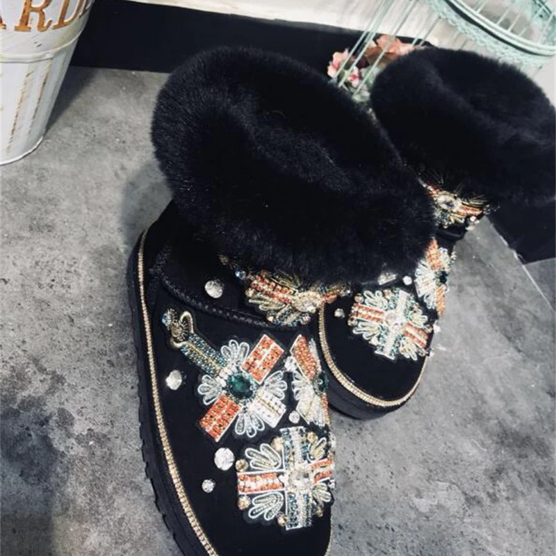 Оригинальные самодельные тяжелые наклейки Стразы на одежду бейдж из кроличьего