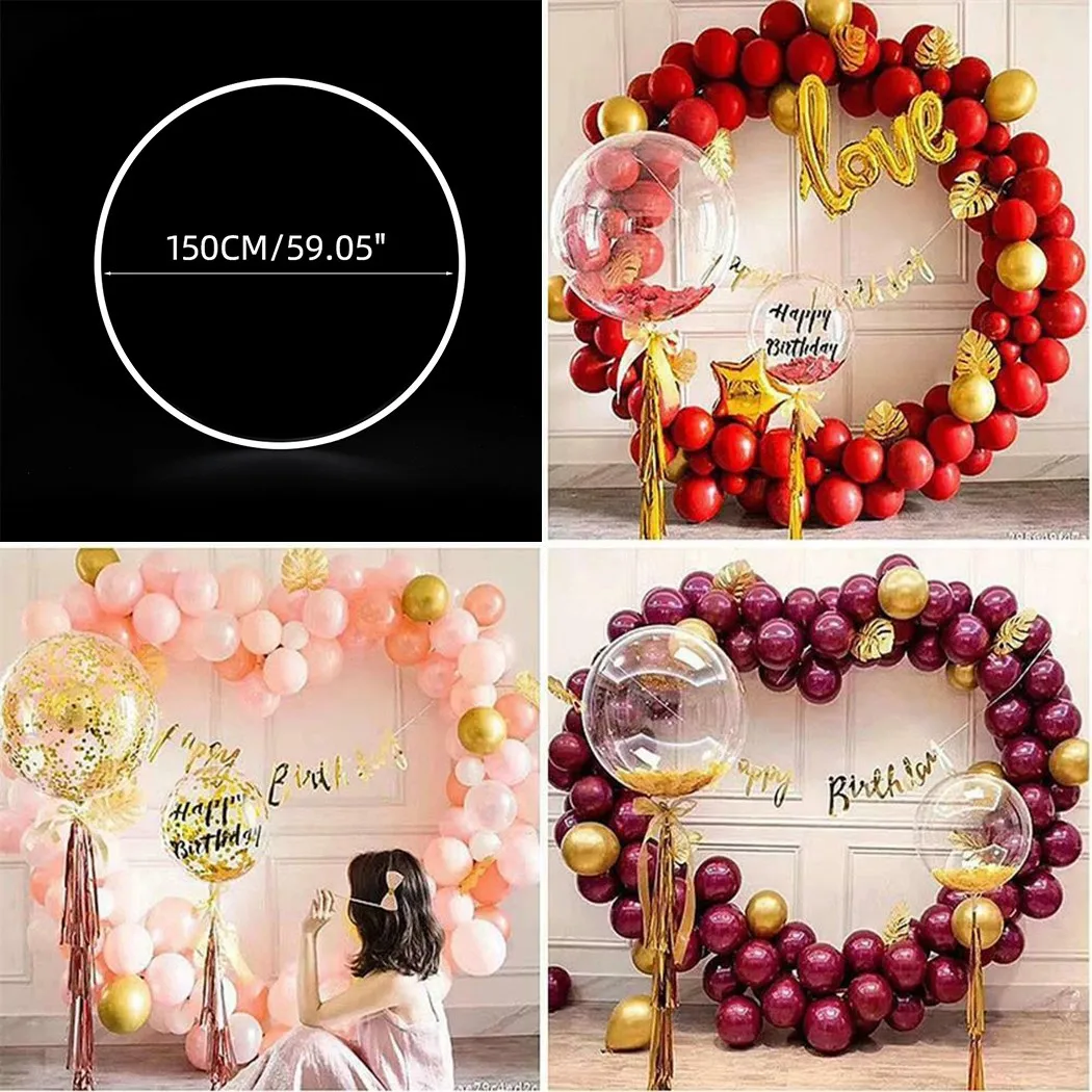 

Large Balloon Arch Set Balloons Holder Column Stand Birthday Party Balloon Chain Table Ballon Accessories For Wedding Decoration