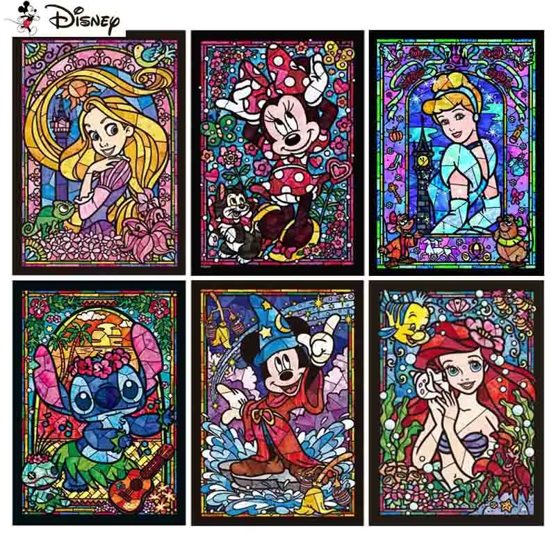 

Алмазная картина «Микки Маус» из мультфильма Disney, вышивка из смолы 5D, «сделай сам», ручная работа, вышивка крестиком, подарок