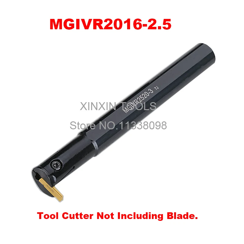 

MGIVR2016-2.5/MGIVL2016-2.5 CNC Internal Grooving Lathe Tool Holder,Grooving Parting Cutting Tool Holder For MGMN250 Inserts