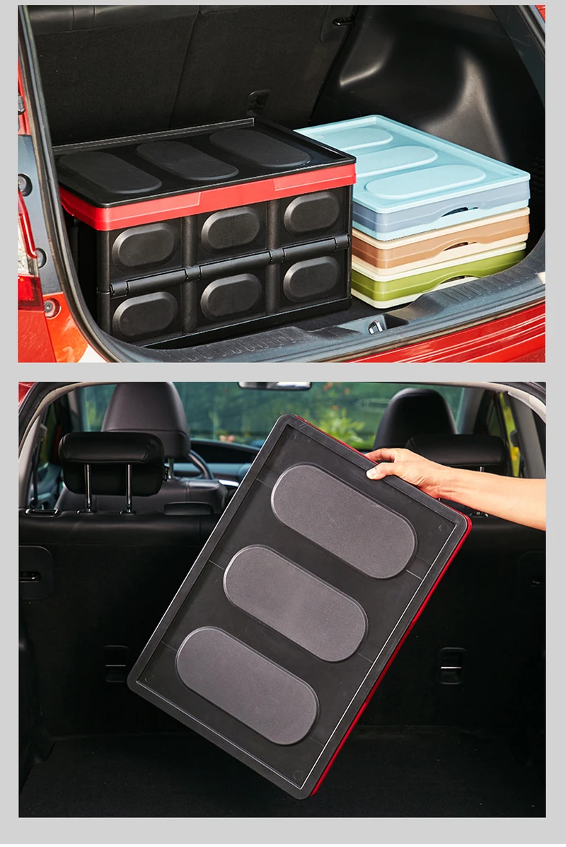 

Car Storage Box Car Storage Tools Foldable Storage Box For Trunk Multifunctional Folding Storage Box Water Storage Box 30l